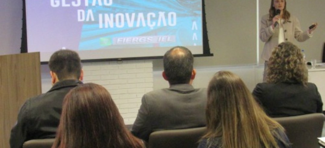 Evento trouxe a Caxias do Sul a consultora do IEL-RS, que explicou metodologia de gestão da inovação - Foto: Giovana Schmitt/CIC