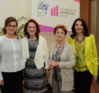 Mirtes Fabris Rodrigues, Beatriz Beretta, Odete Garbin e Isabel Peteffi Basso - Foto: Jonas Rosa
