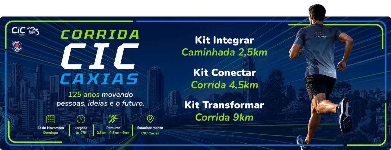 Corrida CIC Caxias - 125 ANos
