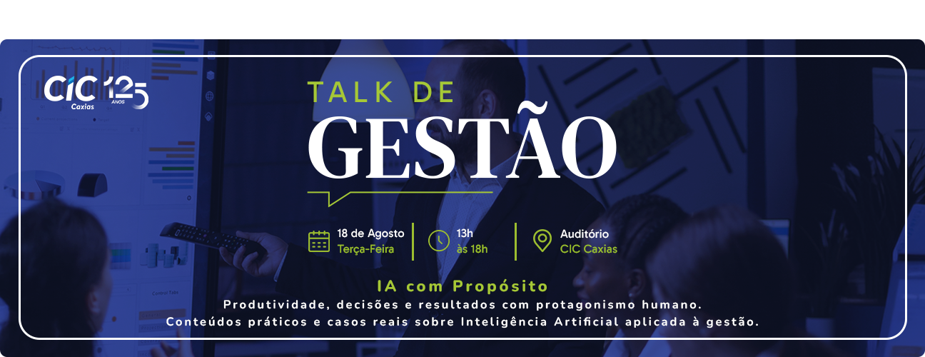 Talk de Gestão - Agosto 2026