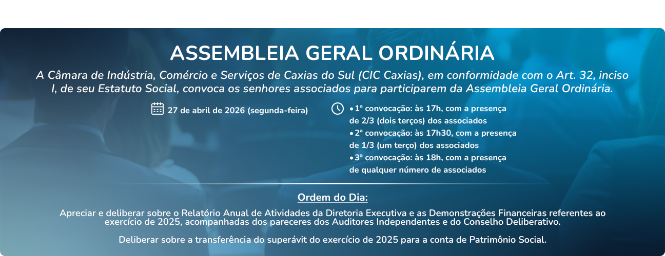Assembleia Geral Ordinária