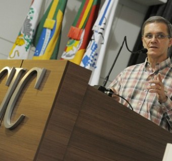 Frei Jaime Bettega falou sobre criatividade e interioridade - Foto: Julio Soares/Objetiva