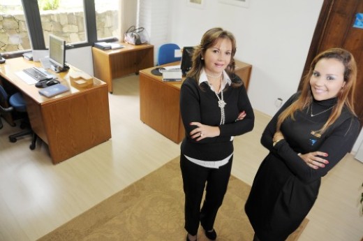Bárbara e Denise: profissionais que dão suporte às ações da Presidência - Foto: Julio Soares