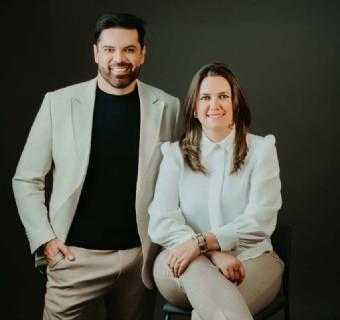 Vitor e Joceni Mêregalli, da Célese Centro de Saúde Mental Corporativo - Foto: Divulgação