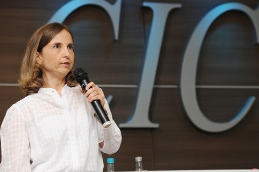 Especialista da TOTVS fala, na CIC, das oportunidades de negócios com a TV digital - Foto: Julio Soares