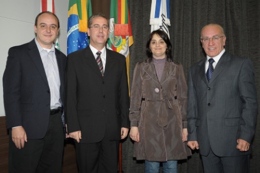 Vanderlei Novello, Fernando Guerra e Denise Maschio integram nova estrutura - Foto Julio Soares/Objetiva