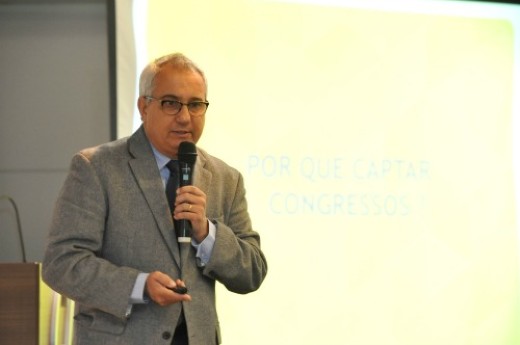 Juarez Carvalho Filho palestrou na CIC sobre mercado de eventos corporativos e congressos técnicos e científicos - Foto: Maiara Herter/Objetiva