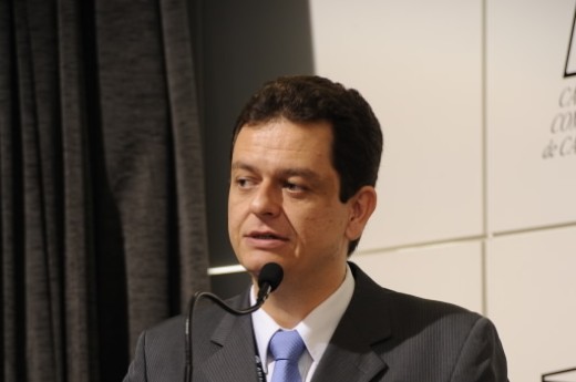 Henrique Helms esteve com empresários em Caxias do Sul. Foto Julio Soares/Objetiva.