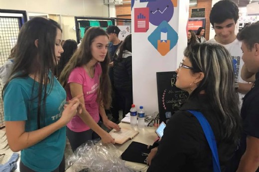 Estudantes vão expor também no Shopping San Pelegrino - Foto: Caroline Pierosan