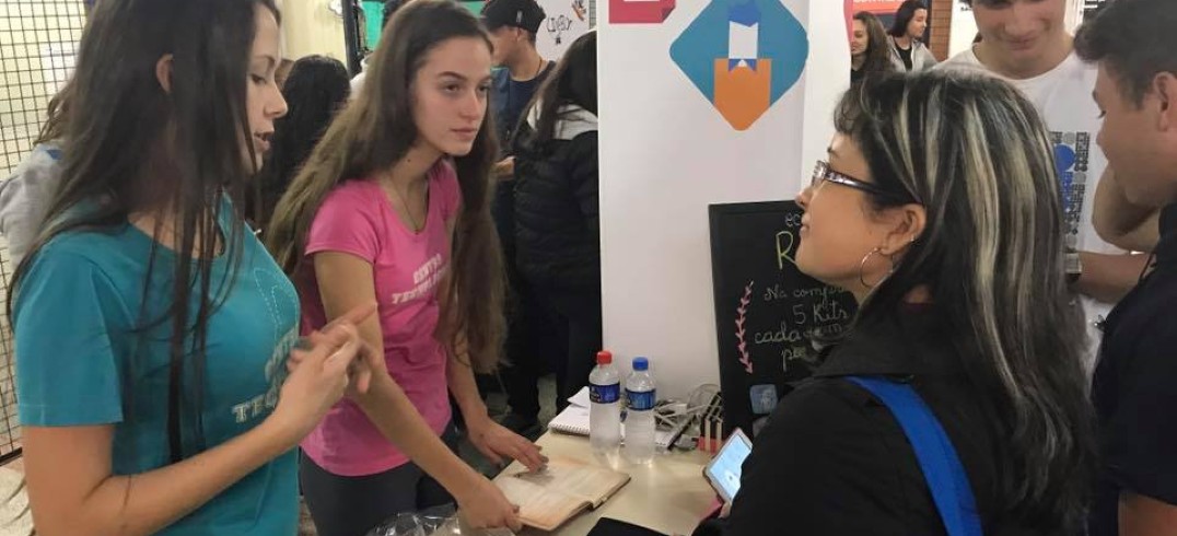 Estudantes vão expor também no Shopping San Pelegrino - Foto: Caroline Pierosan