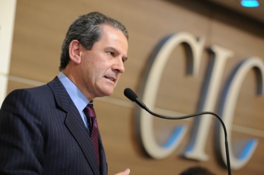 Prefeito eleito, Alceu Barbosa Velho, falou sobre a "Caxias do futuro" em reunião-almoço da CIC. Foto Julio Soares