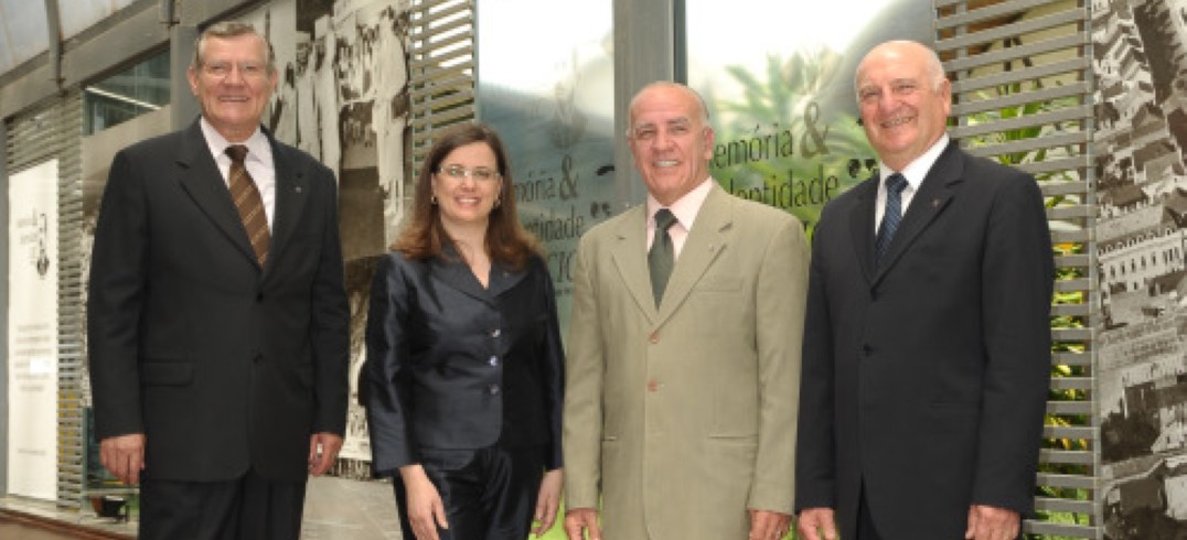 Carlos Heinen, Fúlvia Stedile Angeli Gazola, Milton Corlatti e Nelson Sbabo - Foto Julio Soares/Objetiva