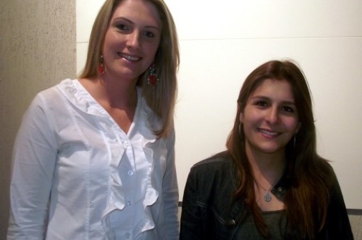 Cristiane Kich e Gabriela Breda são as vencedoras do prêmio Vocação para o Sucesso.