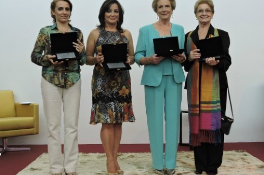 Carmenzita Busetti, Magda Wormann, Thereza Tondo e Dilva Conte compartilharam trajetórias profissionais de sucesso - Foto: Candice Giazzon/CIC