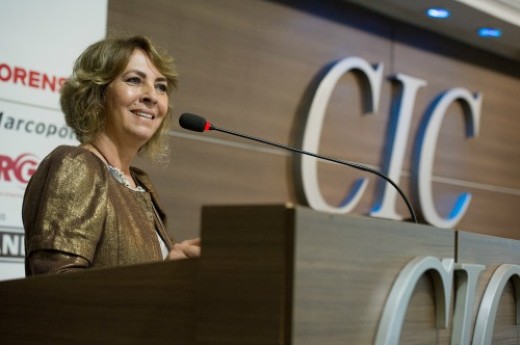 Yêda Fernal, dirigente da Federaminas, palestrou na reunião-almoço da CIC alusiva ao Dia Internacional da Mulher - Foto: Julio Soares/Objetiva
