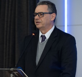 David Randon, representante da SSI na sua fala de agradecimento