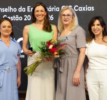 Beatrzi Caregnato da Silva, Grasiela Tesser, Idalice Manchini e Denise Gallio