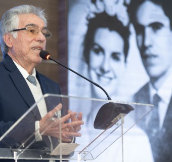Figura marcante na política, palestrante divertiu o público da RA com histórias que já viraram folclore - Foto: Júlio Soares/Objetiva