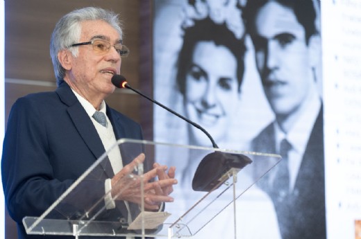 Figura marcante na política, palestrante divertiu o público da RA com histórias que já viraram folclore - Foto: Júlio Soares/Objetiva