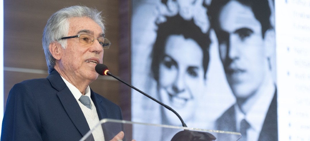 Figura marcante na política, palestrante divertiu o público da RA com histórias que já viraram folclore - Foto: Júlio Soares/Objetiva