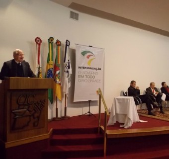 Reunião que encerrou Programa de Interiorização do governo estadual foi realizada na CIC - Foto: Giovana Schmitt