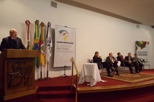 Reunião que encerrou Programa de Interiorização do governo estadual foi realizada na CIC - Foto: Giovana Schmitt