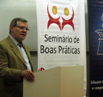 O presidente da CIC palestrou no 15º Seminário de Boas Práticas.