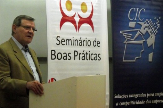 O presidente da CIC palestrou no 15º Seminário de Boas Práticas.