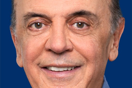 O ex-governador de São Paulo José Serra falará sobre o tema "O desenvolvimento econômico brasileiro e seus principais problemas" - Foto: Divulgação