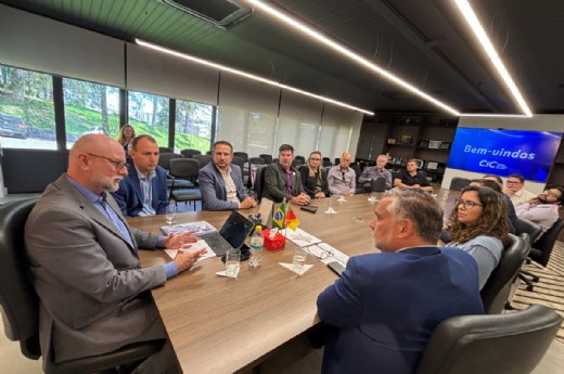 Obras estruturantes, Reforma Tributária, escala 6x1 e Festa da Uva estiveram na pauta do encontro - Foto: Denise Suzin Borges