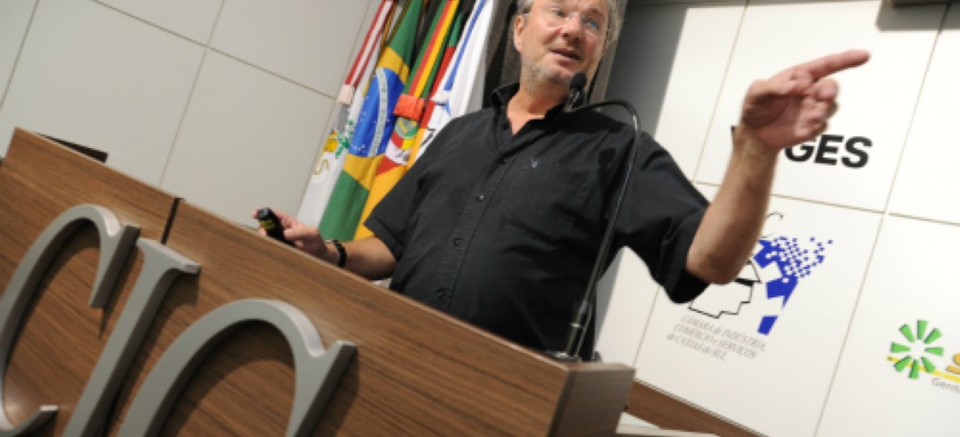 Na CIC, empresário de TI defende receita de sucesso: uma má ideia executada é melhor que uma boa ideia não executada.