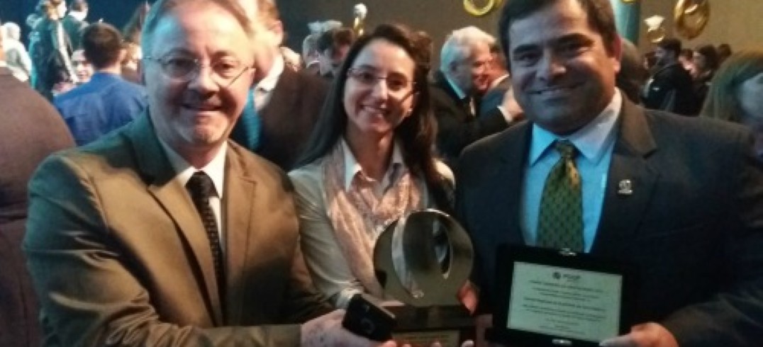 Comitê Regional Serra Gaúcha recebeu dois troféus - Foto: Acervo Pessoal