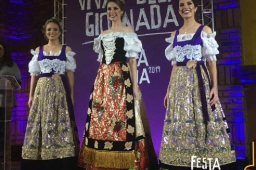 CIC presente no evento de apresentação dos trajes oficias da rainha e princesas da Festa da Uva 2019 - Foto: Divulgação Festa da Uva