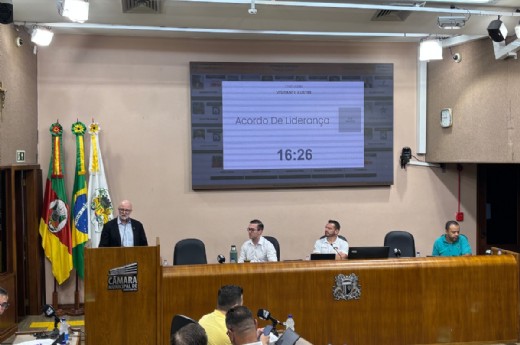 Ubiratã Rezler manifestou disposição da entidade em congregar esforços pelo desenvolvimento de Caxias e Região - Fotos: Denise Suzin Borges/CIC Caxias
