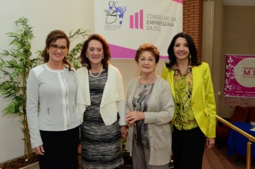 Mirtes Fabris Rodrigues, Beatriz Beretta, Odete Garbin e Isabel Peteffi Basso - Foto: Jonas Rosa