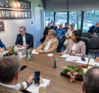 Entidade sediou encontro com deputados federais nesta sexta-feira (28) - Foto: Benito Rizzi
