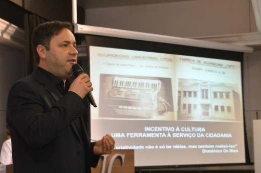 Luciano Balen, do CMC, foi o convidado da semana na CIC - Foto: Gilmar Gomes