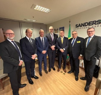 Audiência com os deputados Sanderson e Zucco - Foto: Divulgação