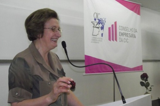 Tema do evento promovido pelo Conselho da Empresária da CIC foi apresentado pela irmã Apolonia Sulenta - Foto: Divulgação/CIC