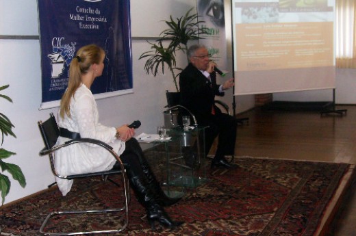 Luis Felipe Tavares falou, na CIC, da estrutura e da proposta do empreendimento. Foto Isadora Bittencourt.