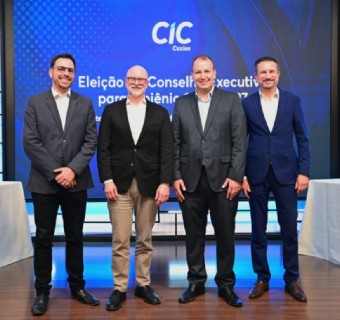Da esquerda para a direita, Oliver Viezzer, Ubiratã Rezler, Marcos Victorazzi e André Zuco - Foto: Ícaro de Campos