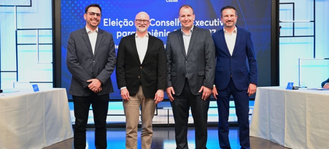 Da esquerda para a direita, Oliver Viezzer, Ubiratã Rezler, Marcos Victorazzi e André Zuco - Foto: Ícaro de Campos