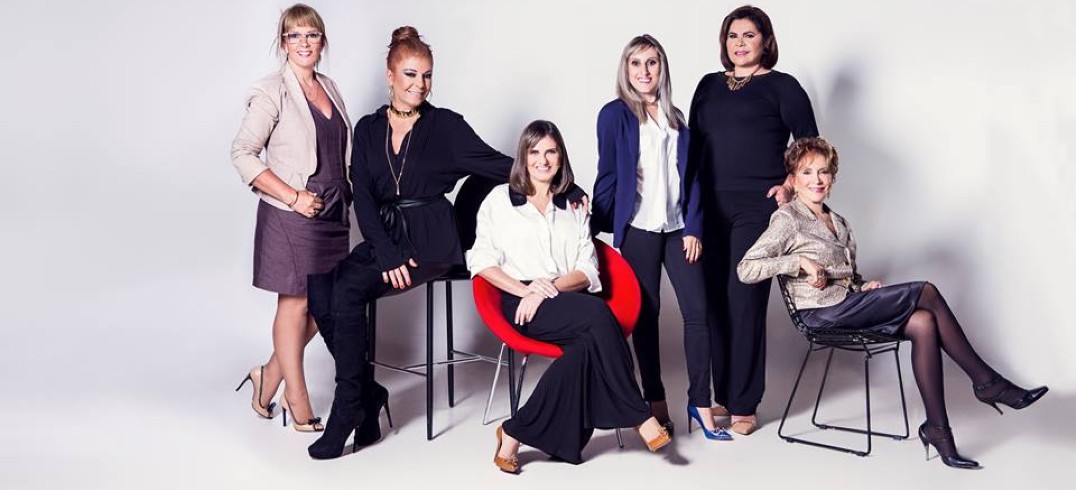 Amélia, Carolina, Isabel, Miriam, Sandra e Tatiana debatem a opção de ter filhos - Foto: Divulgação