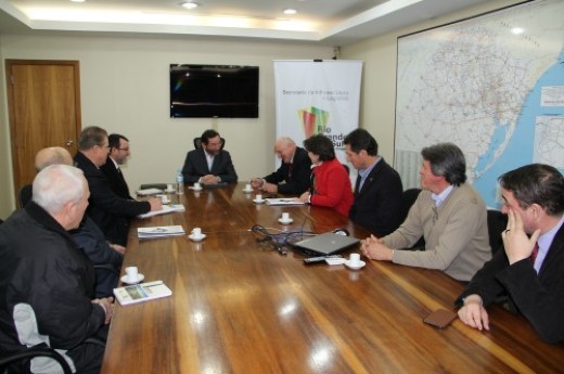 Representantes da CIC estiveram em audiência na Seinfra/RS, em Porto Alegre - Foto: Tafael Medeiros