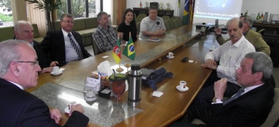 Julio Alberto Olleta visitou a CIC nesta sexta-feira (22) - Foto: Divulgação CIC