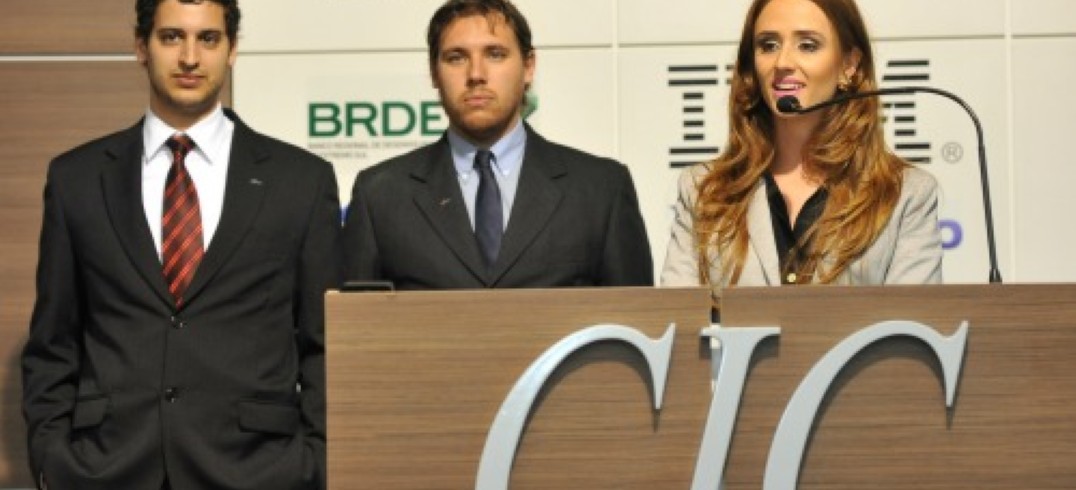 Felipe, Samuel e Natália comandam CIC Jovem na próxima gestão - Foto: Maiara Herter/Objetiva