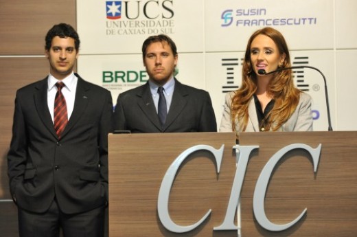 Felipe, Samuel e Natália comandam CIC Jovem na próxima gestão - Foto: Maiara Herter/Objetiva