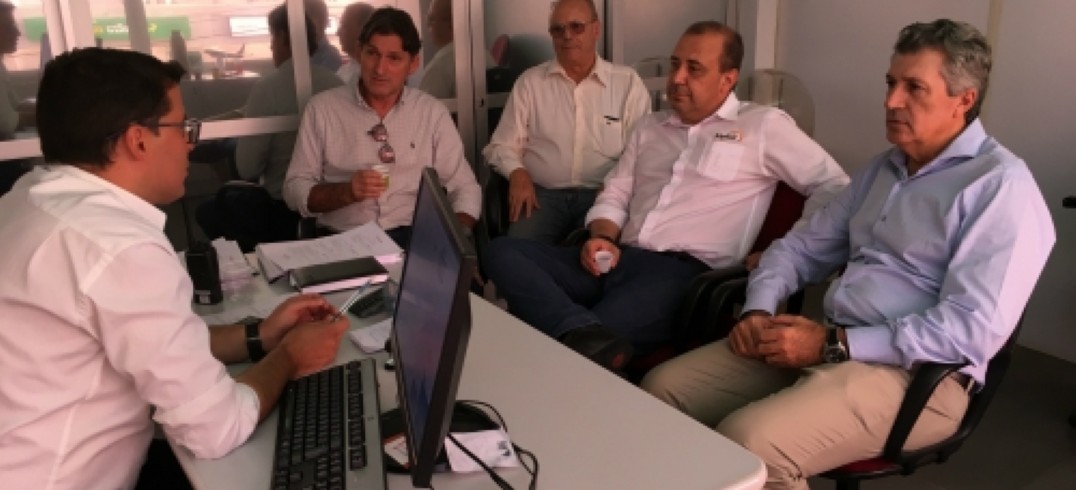 Representantes da entidade se reuniram com novo administrador, Maurício D’Avila - Foto: Marta Guerra Sfreddo/CIC
