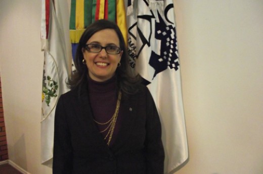 Pela primeira vez uma mulher empresária foi eleita para o cargo na entidade. Foto Greice Tedesco