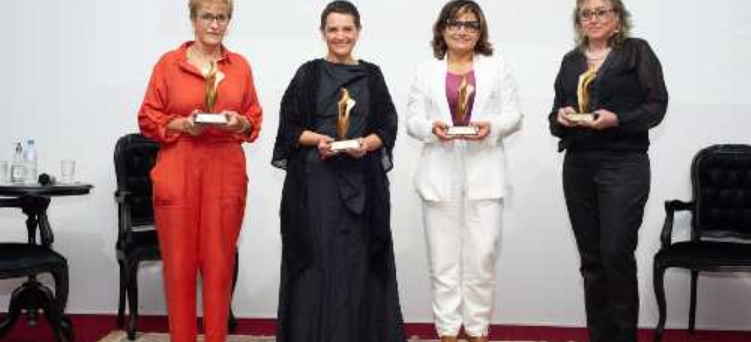 As homenageadas Beatriz Tonet, Silvana Boone, Ângela Freire e Márcia Rosa - Foto: Julio Soares/Objtiva